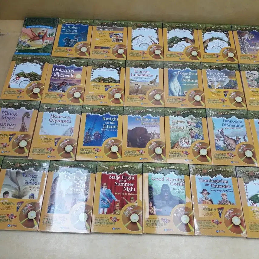 [BUNJANG] Magic Tree House Language World - Book Set / LANGUAGE WORLD MAGIC TREE HOUSE