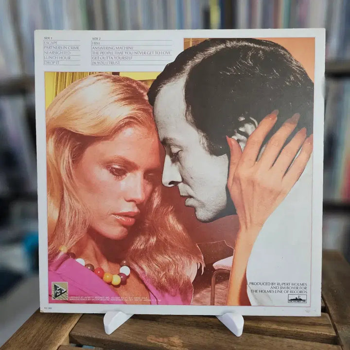[BUNJANG] Rupert Holmes Partners In Crime LP / (팝 록, 싱어송라이터 루퍼트 홈즈) Rupert Holmes LP