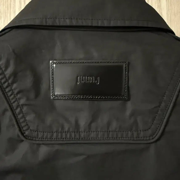 [BUNJANG] Juun.J Black Open Collar Shirt Jacket / 준지 블랙 오픈 칼라 셔츠 자켓