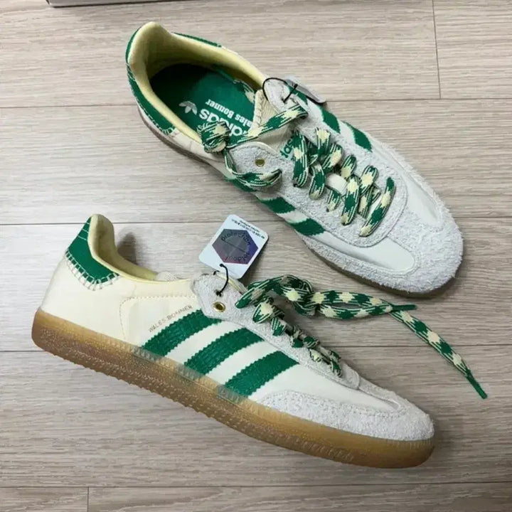 [BUNJANG] Adidas x Wales Bonner Samba Green / [245] 아디다스 X 웨일스보너 삼바 그린