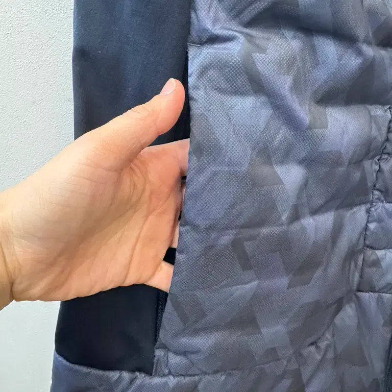 [BUNJANG] EIDER Lightweight Padded Vest XL Navy / 남성 아이더 경량 패딩 조끼 XL 네이비 실내아우터 베스트 캠핑 아웃도어
