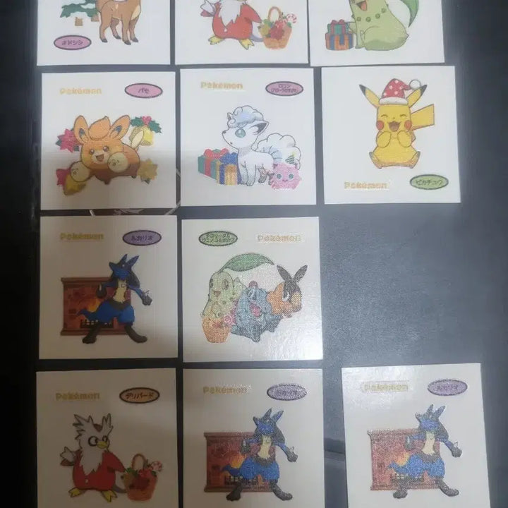 [BUNJANG] Pokemon Sticker / 일본 포켓몬띠부씰