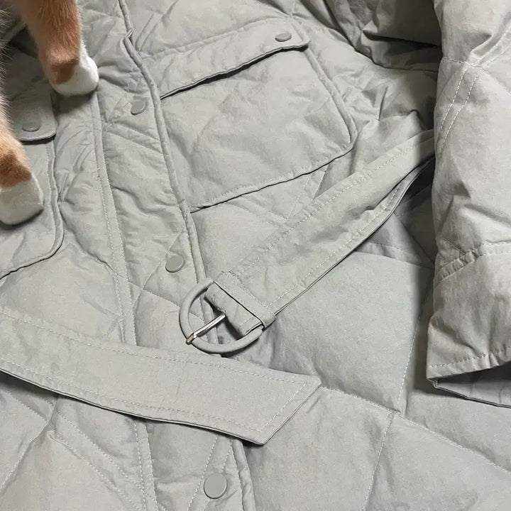 [BUNJANG] Olive des Olive Duck Down Padded Jacket / 올리브데올리브 카키 덕 패딩