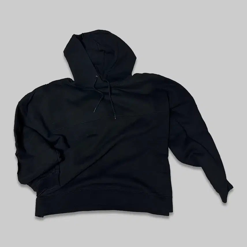 [BUNJANG] Clad Museum Drop Shoulder Sweat Hoodie (Black) / [클래드뮤지엄]드롭숄더 스웻후디(L)(블랙)