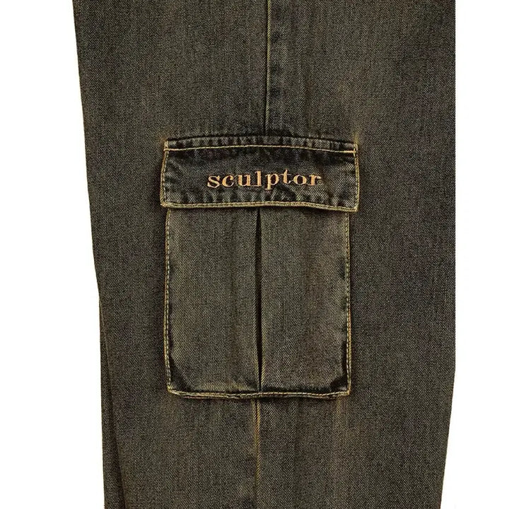 [BUNJANG] Sculptor Acid Cargo Jogger Pants / Sculptor Acid Cargo Jogger Pants