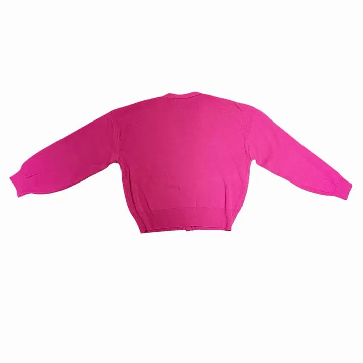 [BUNJANG] Pink V-Neck Cardigan / 핑크 가디건