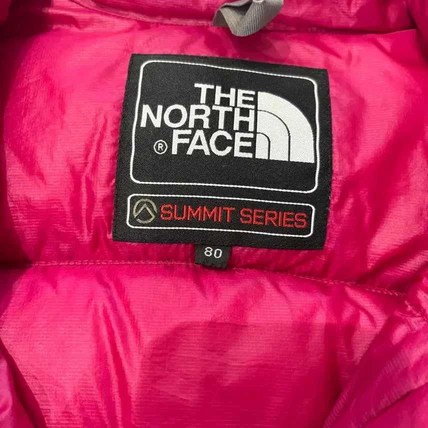 [BUNJANG] The North Face Summit Pink Padded Jacket (Size 80) / 노스페이스 써미트 핑크 패딩 80