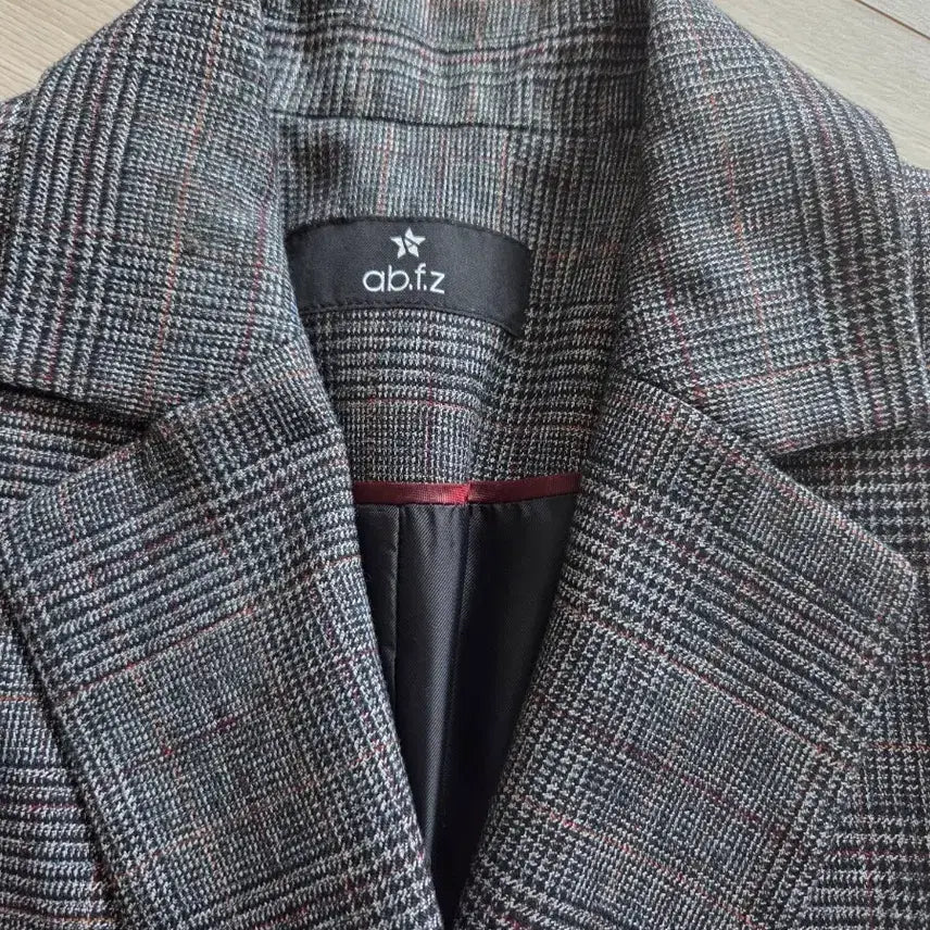 [BUNJANG] ABFZ Double Button Jacket / ab.f.z 체크 더블 버튼 자켓