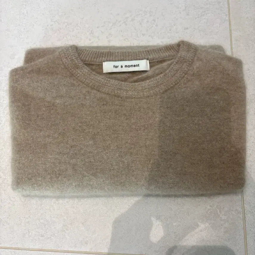 [BUNJANG] For a Moment Beige Knit / for a moment 베이지 니트