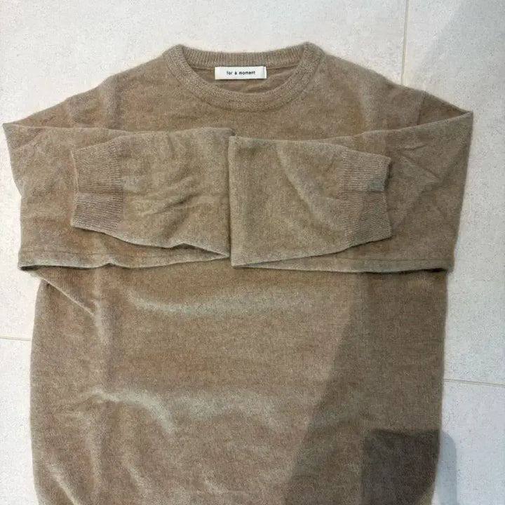 [BUNJANG] For a Moment Beige Knit / for a moment 베이지 니트