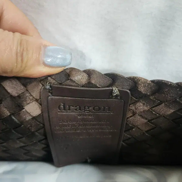 [BUNJANG] Dragon Diffusion Santa Croce 8892 Big Handbag / 25FW 드래곤디퓨전 산타크로체 8892빅  다크브라운 드래곤백