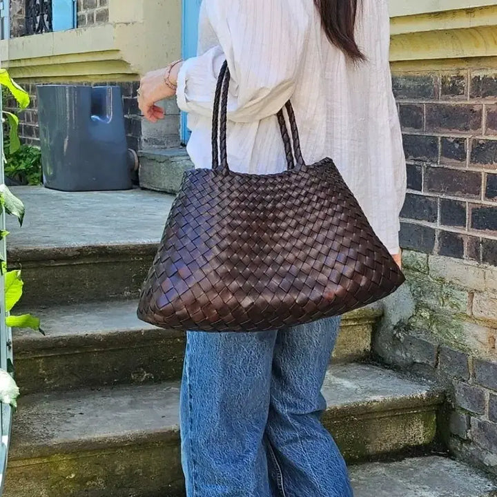 [BUNJANG] Dragon Diffusion Santa Croce 8892 Big Handbag / 25FW 드래곤디퓨전 산타크로체 8892빅  다크브라운 드래곤백