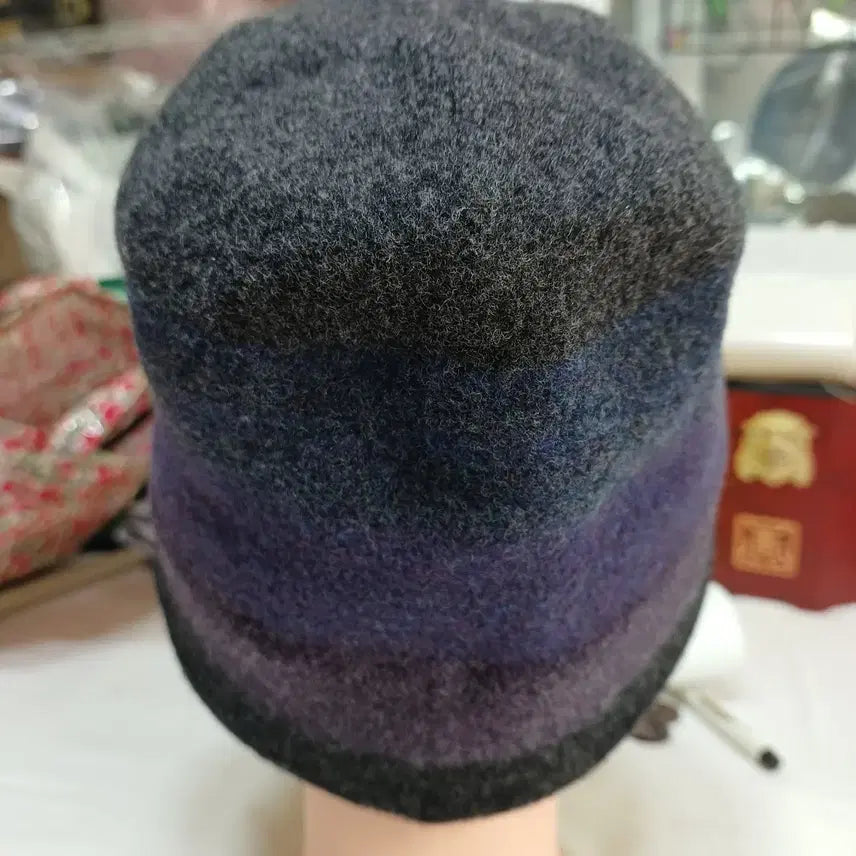 [BUNJANG] Unspecified Color Block Winter Bucket Hat / 배색 벙거지 모자57.5호 겨울   51063