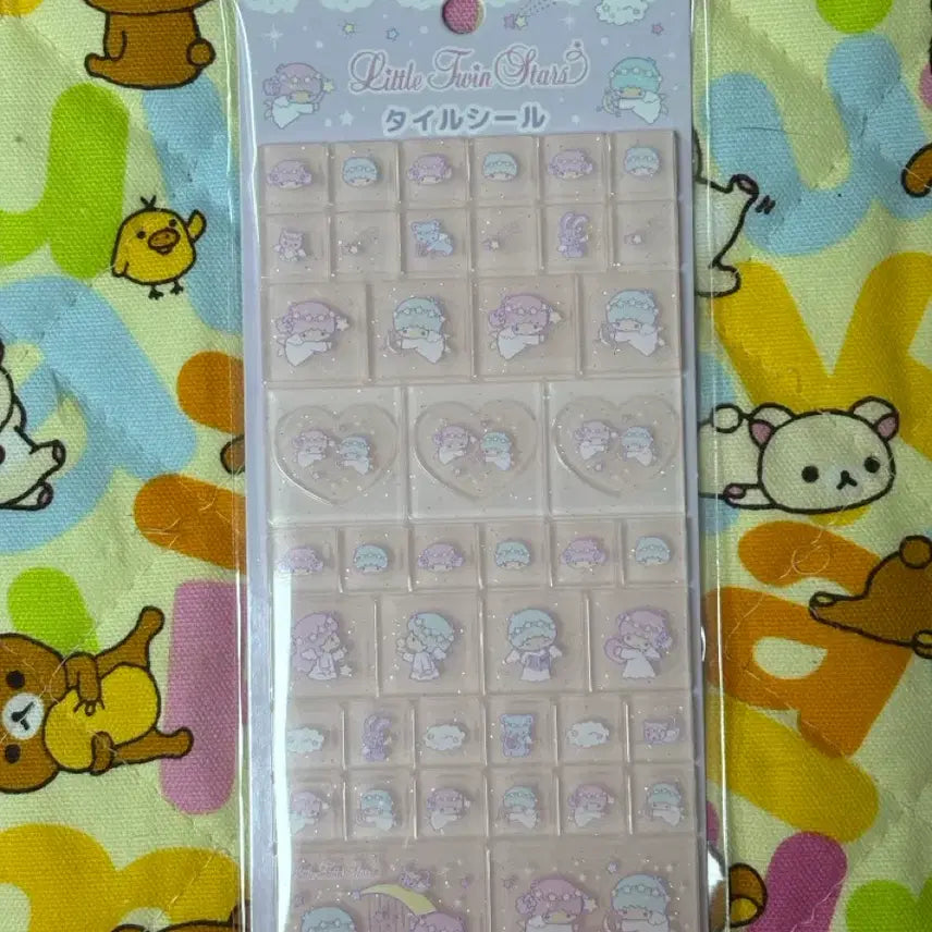 [BUNJANG] Sanrio Kiki & Lala Tile Sticker / 산리오 키키라라 타일스티커 [일본정품 새상품]