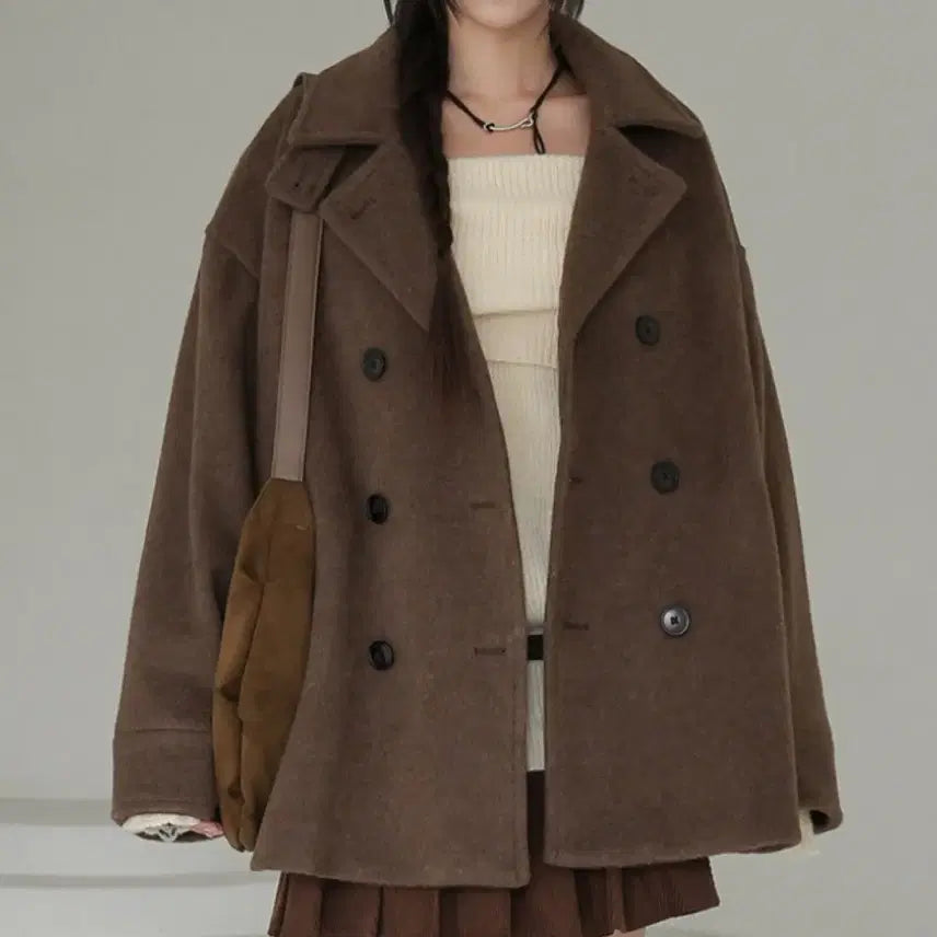 [BUNJANG] Wool Double Coat / 울 더블 코트