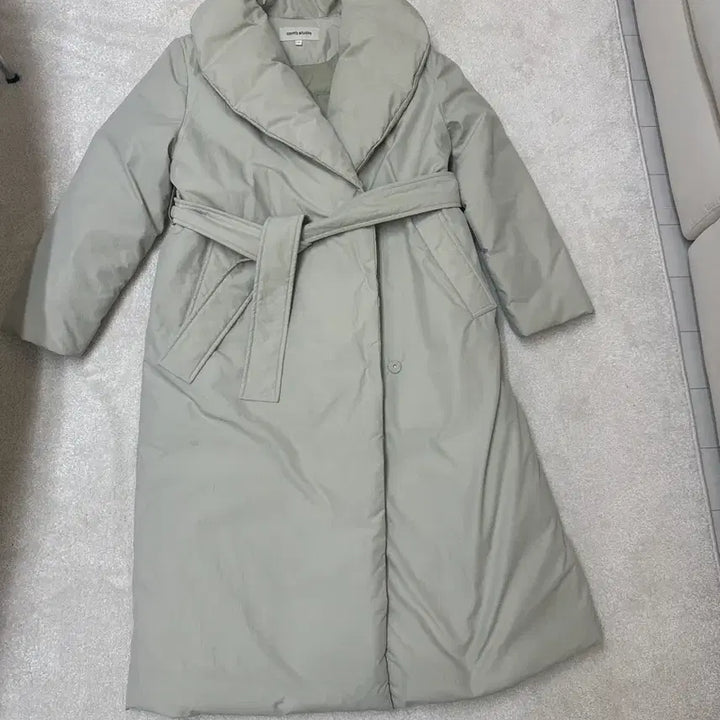 [BUNJANG] Studio Com Long Down Jacket / 콤스튜디오 숄카라 덕다운 롱패딩 (최종가)