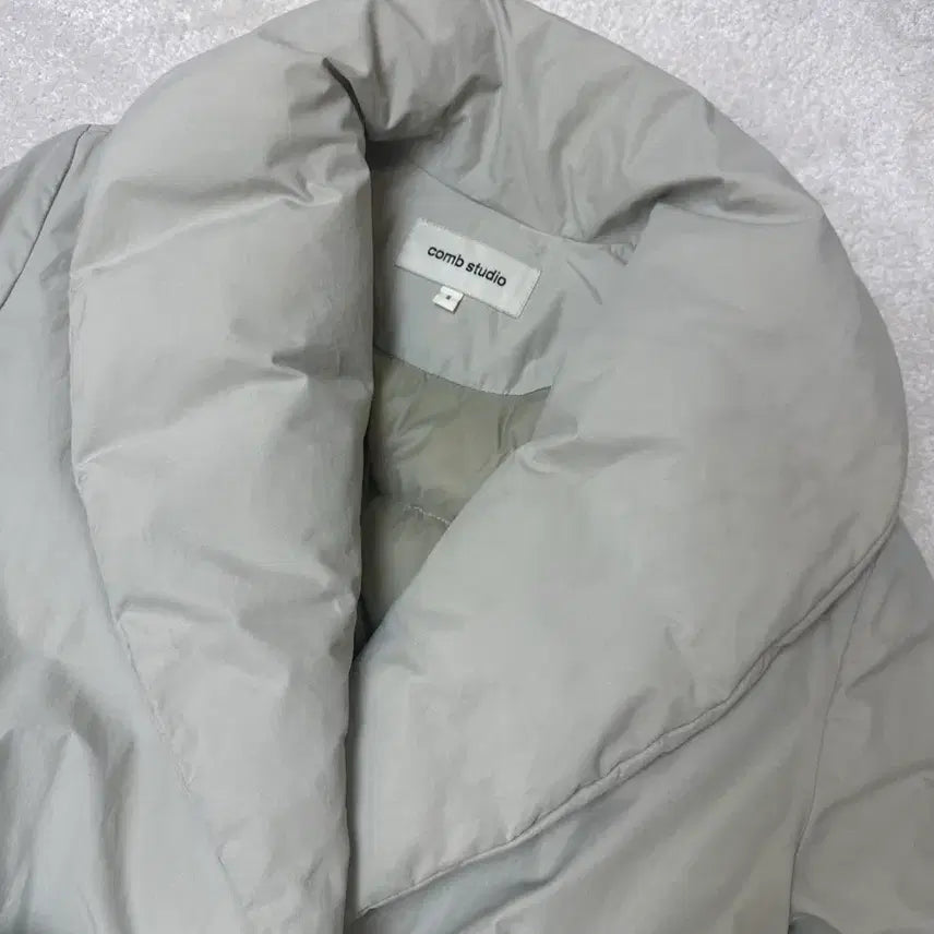 [BUNJANG] Studio Com Long Down Jacket / 콤스튜디오 숄카라 덕다운 롱패딩 (최종가)