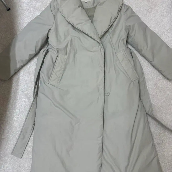 [BUNJANG] Studio Com Long Down Jacket / 콤스튜디오 숄카라 덕다운 롱패딩 (최종가)