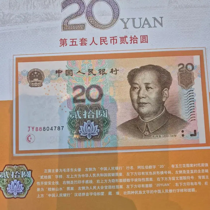 [BUNJANG] Chinese Twin Banknotes / 중국지폐 쌍둥이 동전포함