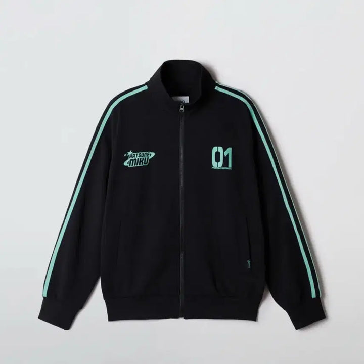 [BUNJANG] Hatsune Miku Track Jacket Black / [S] 하츠네미쿠 트랙 자켓 블랙 새상품