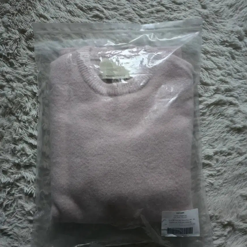 [BUNJANG] Pottery Comfort Crew Neck Knit Sax / 21fw 포터리 컴포트 크루넥니트 sax 새제품 3사이즈