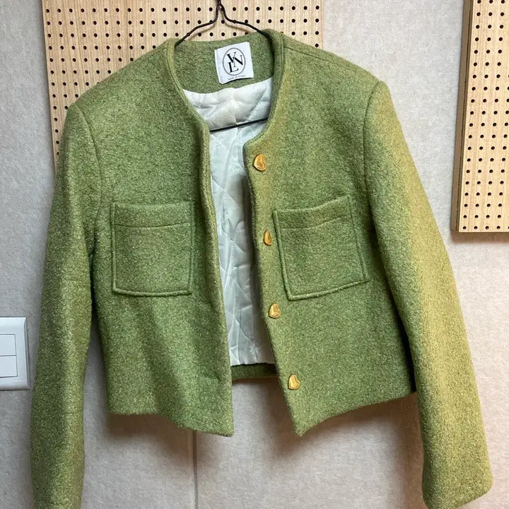 [BUNJANG] Tweed Short Jacket / 새상품) 트위드 숏 자켓. 누빔있음