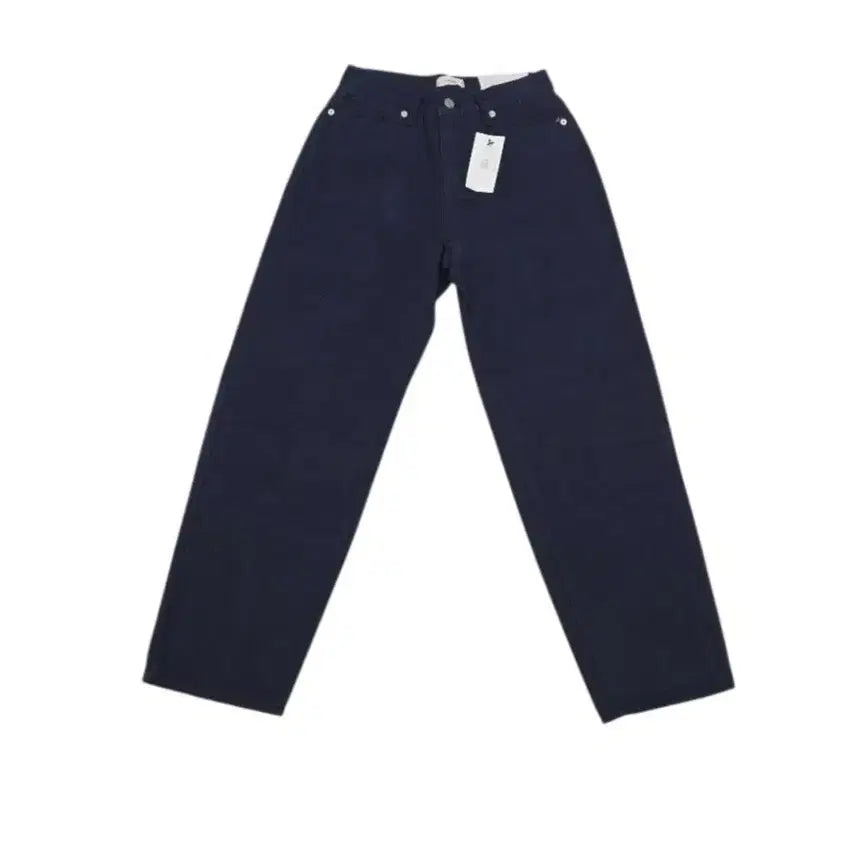 [BUNJANG] Navy Denim Wide Pants 26 / 네이비 데님 와이드 팬츠 26