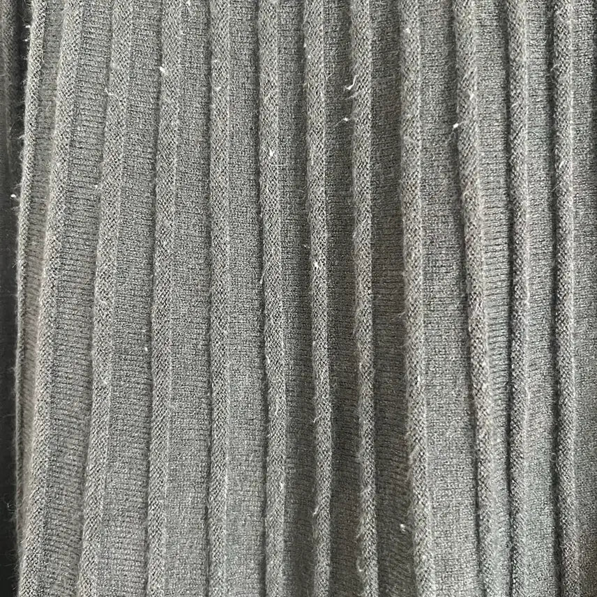 [BUNJANG] Kaki Knit Long Skirt / 카키색 니트 롱 스커트