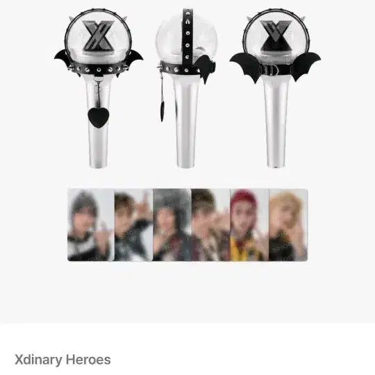[BUNJANG] Xdinary Heroes Light Stick Choker Sealed / 엑스디너리 히어로즈 엑디즈 응원봉 초커 미개봉