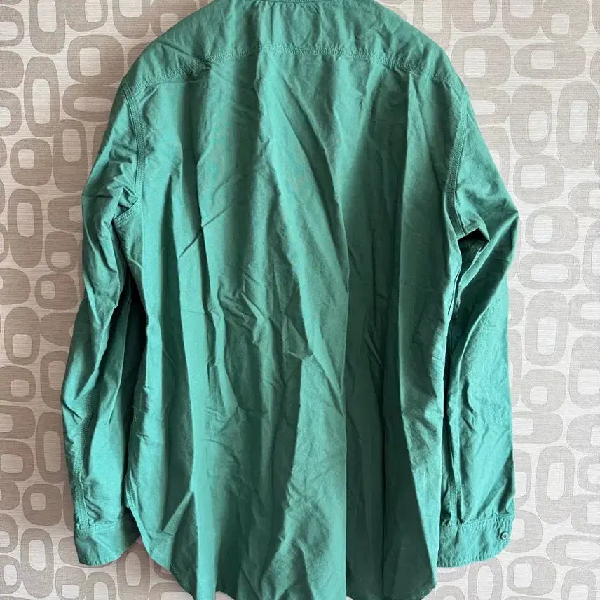 [BUNJANG] OUTSTANDING Work Shirt (Green) [M] / OUTSTANDING 아웃스탠딩 워크 셔츠