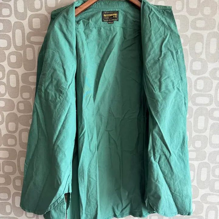 [BUNJANG] OUTSTANDING Work Shirt (Green) [M] / OUTSTANDING 아웃스탠딩 워크 셔츠