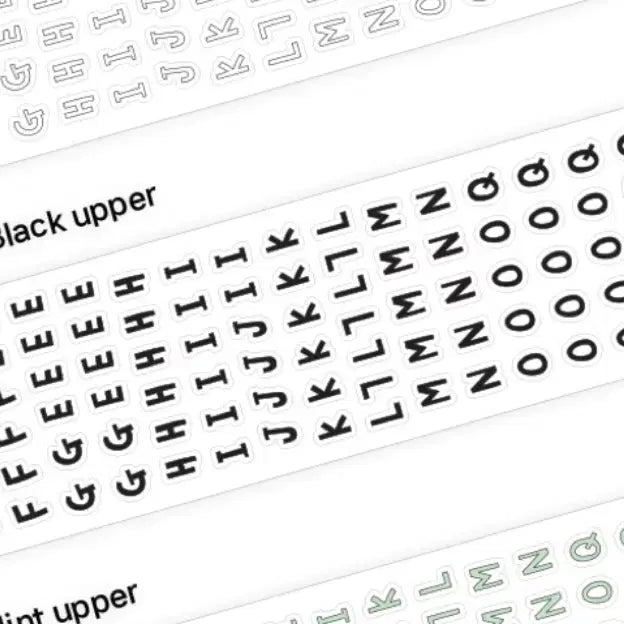 [BUNJANG] WNDS Pepero Heartbeam Kiss Cut Tape / 띵) 워너디스 빼빼 한글, 빼빼 알파벳, 팡팡 하트빔 마테띵 키스컷띵