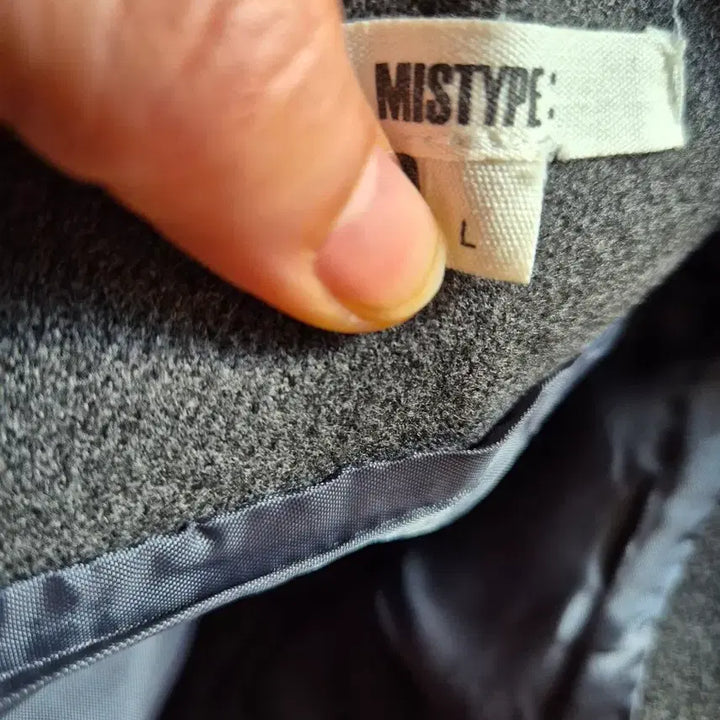 [BUNJANG] Gray Henningbon Wool Mini Skirt / 그레이헤닝본 모직미니스커트/새제품