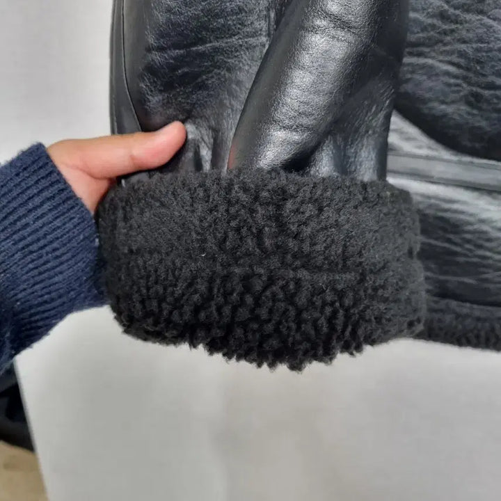 [BUNJANG] Howell B-3 Faux Mouton Jacket / ㅡ 호웰 B-3 인조 무스탕 여66ㅡ0113