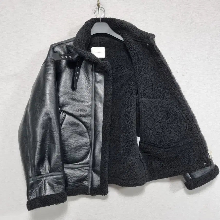 [BUNJANG] Howell B-3 Faux Mouton Jacket / ㅡ 호웰 B-3 인조 무스탕 여66ㅡ0113