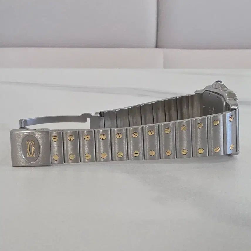 [BUNJANG] Cartier Santos Galbee 29mm ML Two-Tone Watch / 까르띠에 산토스 갈베 콤비 ML 구형스트랩