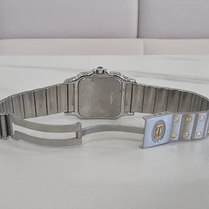 [BUNJANG] Cartier Santos Galbee 29mm ML Two-Tone Watch / 까르띠에 산토스 갈베 콤비 ML 구형스트랩