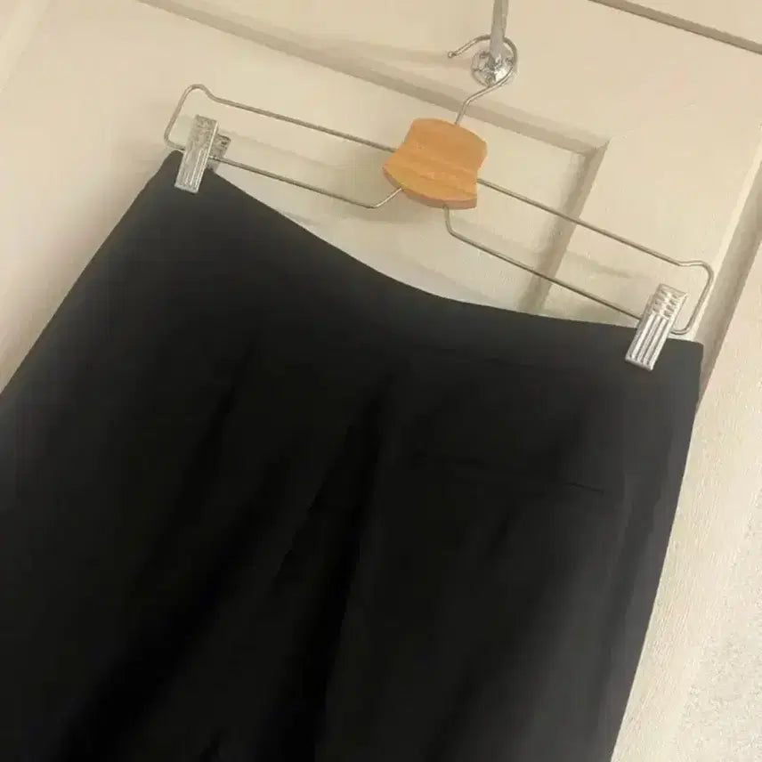 [BUNJANG] TIME Slacks Pants Black / 한섬 타임 TIME 원턱 모 슬랙스 팬츠 블랙 정장 기본바지