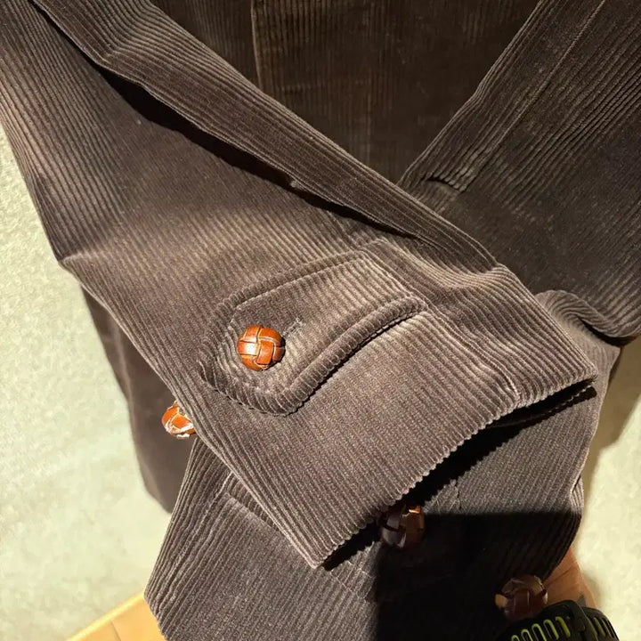 [BUNJANG] Grenfell Corduroy Balmacaan Coat / 그렌펠(grenfell) 코듀로이 발마칸 코트 40사이즈