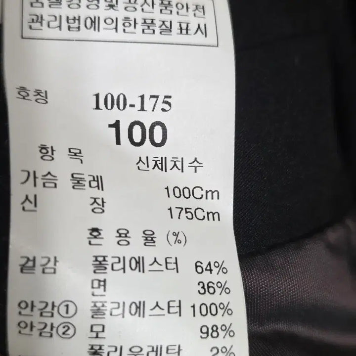 [BUNJANG] TIME HOMME Black Coat / 타임옴므 TIME