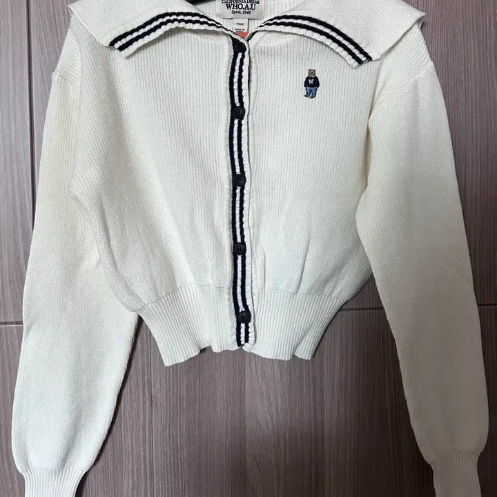 [BUNJANG] Who.A.U Sailor Cardigan / 후아유 세일러 가디건