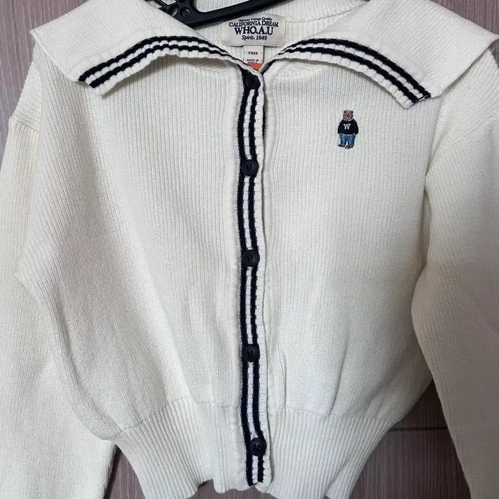 [BUNJANG] Who.A.U Sailor Cardigan / 후아유 세일러 가디건