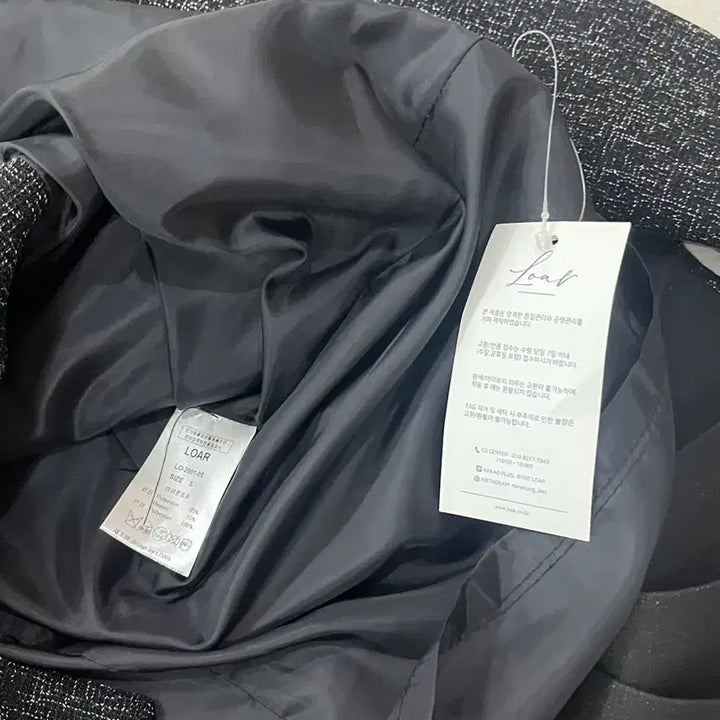 [BUNJANG] Roar Black Tweed Mini Dress / 로아르 블랙 트위드 원피스