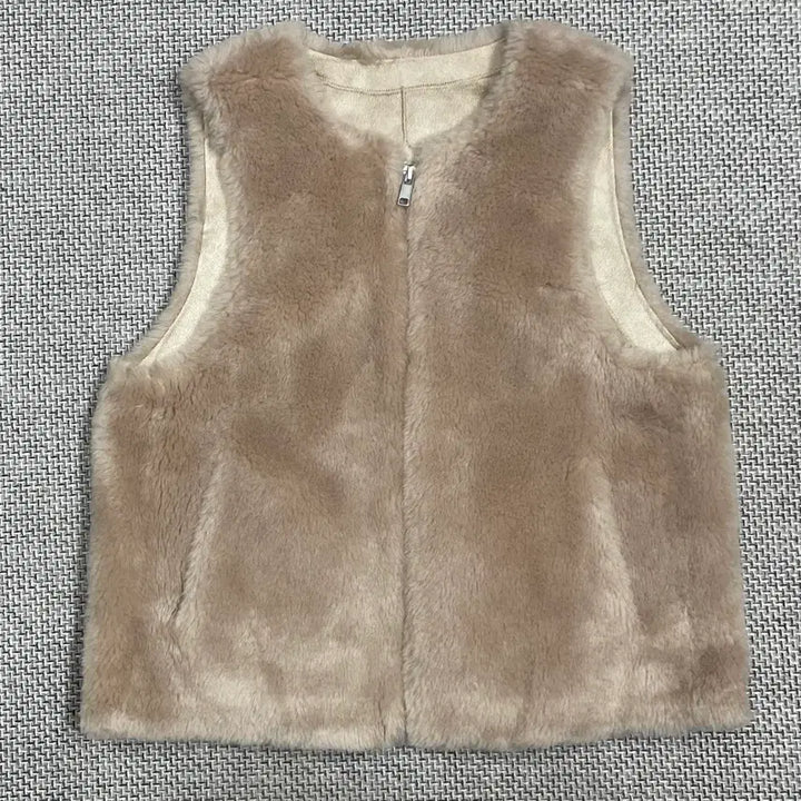 [BUNJANG] Wool Vest / [여성상의] 호주 양모 100% 털 조끼 베스트