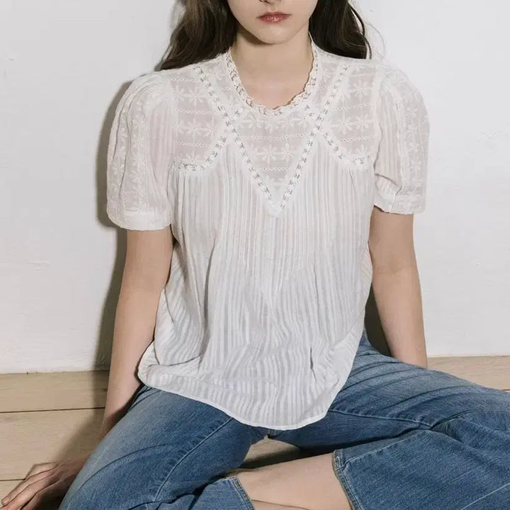 [BUNJANG] Lotrede Mine Blouse M / 로트르드민 블라우스 M