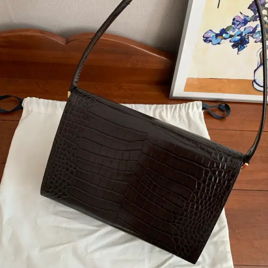 [BUNJANG] Cienne Geneve Classic Leather Bag / 시엔느 제네브 클래식 레더백