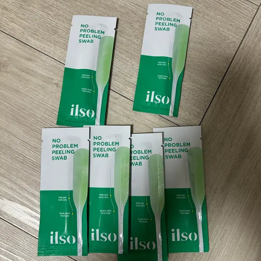 [BUNJANG] ILSO No Problem Peeling Swab 6ea / 일소 노 프라블럼 필링 스왑 6ea