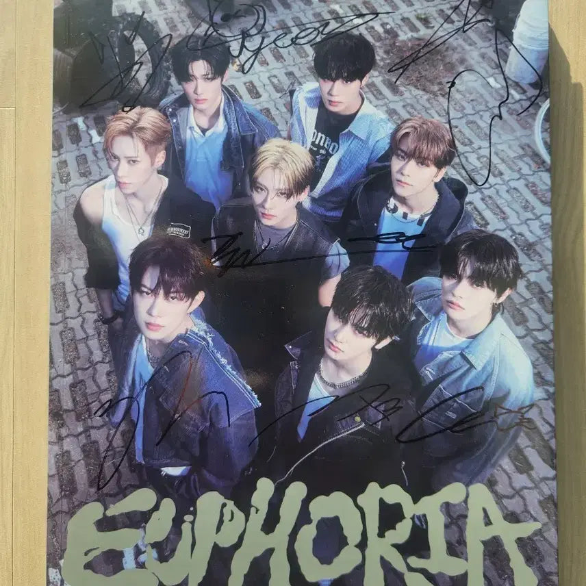 ALPHA DRIVE ONE 알파드라이브원 친필 싸인 비매