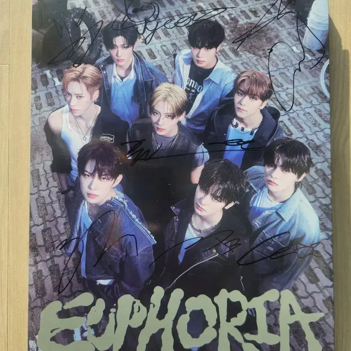 ALPHA DRIVE ONE 알파드라이브원 친필 싸인 비매