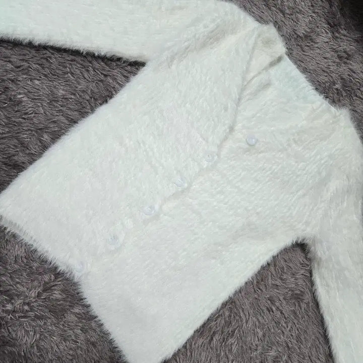 [BUNJANG] Knit Vest and Shorts Set (New) / 부드러운 털 니트 나시 세트 새 상품